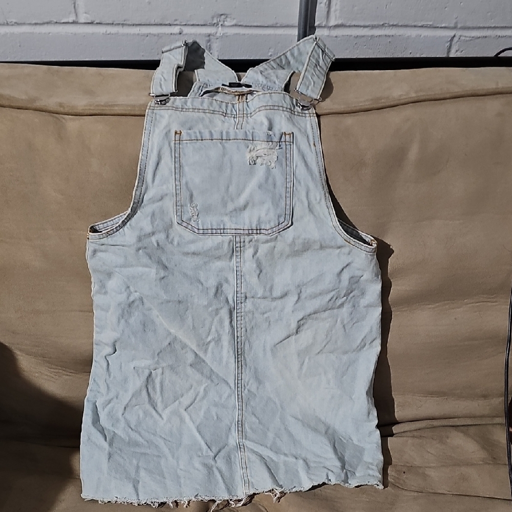 Wild Fable Light Blue Denim Romper